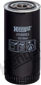 Hengst Filter H18W01 - Масляний фільтр avtolavka.club