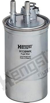 Hengst Filter H139WK - Паливний фільтр avtolavka.club
