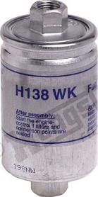 Hengst Filter H138WK - Паливний фільтр avtolavka.club