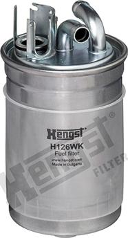Hengst Filter H126WK - Паливний фільтр avtolavka.club