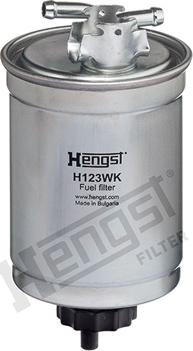 Hengst Filter H123WK - Паливний фільтр avtolavka.club