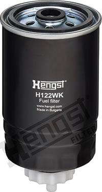 Hengst Filter H122WK - Паливний фільтр avtolavka.club