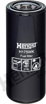 Hengst Filter H175WK - Паливний фільтр avtolavka.club