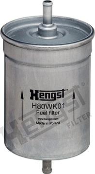 Hengst Filter H80WK01 - Паливний фільтр avtolavka.club