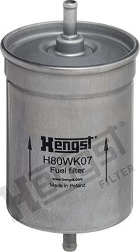 Hengst Filter H80WK07 - Паливний фільтр avtolavka.club