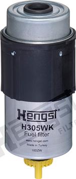 Hengst Filter H305WK - Паливний фільтр avtolavka.club