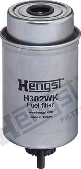 Hengst Filter H302WK - Паливний фільтр avtolavka.club