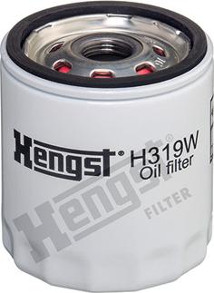Hengst Filter H319W - Масляний фільтр avtolavka.club