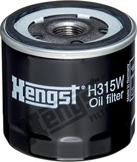 Hengst Filter H315W - Масляний фільтр avtolavka.club
