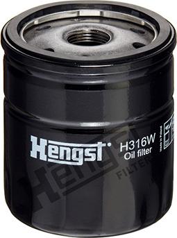 Hengst Filter H316W - Масляний фільтр avtolavka.club