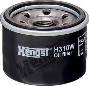 Hengst Filter H310W - Масляний фільтр avtolavka.club
