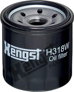 Hengst Filter H318W - Масляний фільтр avtolavka.club