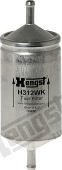 Hengst Filter H312WK - Паливний фільтр avtolavka.club