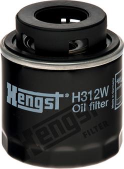 Hengst Filter H312W - Масляний фільтр avtolavka.club
