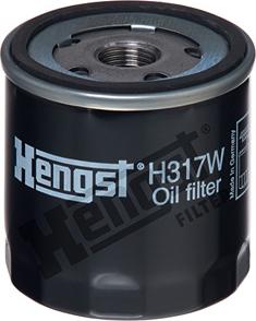 Hengst Filter H317W - Масляний фільтр avtolavka.club