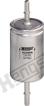 Hengst Filter H320WK - Паливний фільтр avtolavka.club