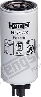 Hengst Filter H375WK - Паливний фільтр avtolavka.club