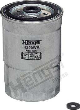 Hengst Filter H299WK - Паливний фільтр avtolavka.club