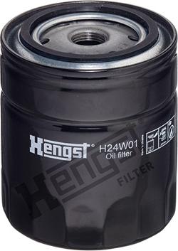 Hengst Filter H24W01 - Масляний фільтр avtolavka.club