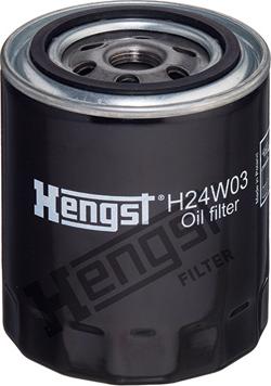 Hengst Filter H24W03 - Масляний фільтр avtolavka.club