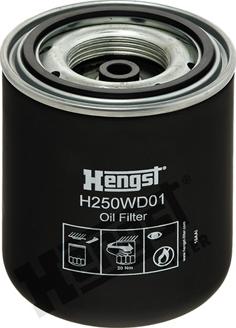 Hengst Filter H250WD01 - Масляний фільтр avtolavka.club