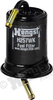 Hengst Filter H257WK - Паливний фільтр avtolavka.club