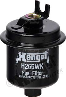 Hengst Filter H265WK - Паливний фільтр avtolavka.club
