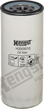 Hengst Filter H200W10 - Масляний фільтр avtolavka.club