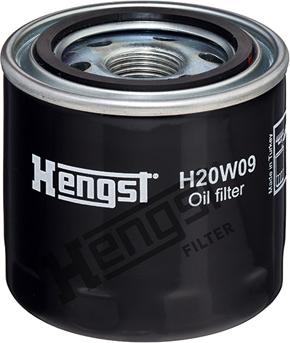 Hengst Filter H20W09 - Масляний фільтр avtolavka.club