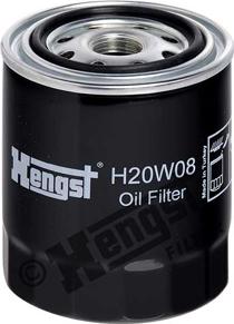 Hengst Filter H20W08 - Масляний фільтр avtolavka.club