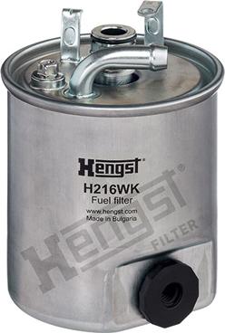 Hengst Filter H216WK - Паливний фільтр avtolavka.club