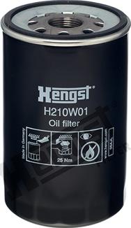 Hengst Filter H210W01 - Масляний фільтр avtolavka.club