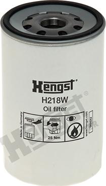 Hengst Filter H218W - Масляний фільтр avtolavka.club