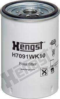 Hengst Filter H7091WK10 - Паливний фільтр avtolavka.club