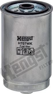 Hengst Filter H707WK - Паливний фільтр avtolavka.club
