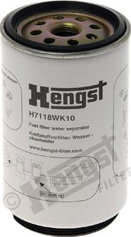 Hengst Filter H7118WK10 - Паливний фільтр avtolavka.club