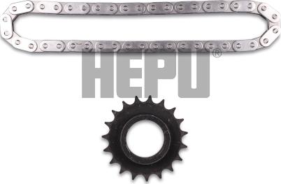 Hepu 21-0510 - Комплект ланцюга, привід масляного насоса avtolavka.club