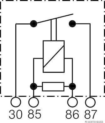 Herth+Buss Elparts 75614602 - Реле, робочий струм avtolavka.club
