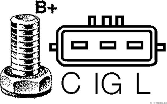 Herth+Buss Jakoparts J5118020 - Генератор avtolavka.club