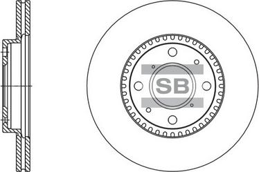 Hi-Q SD4803 - Гальмівний диск avtolavka.club