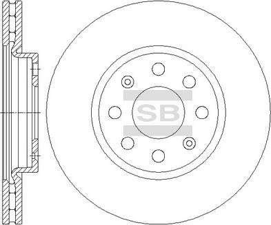 Hi-Q SD5505 - Гальмівний диск avtolavka.club