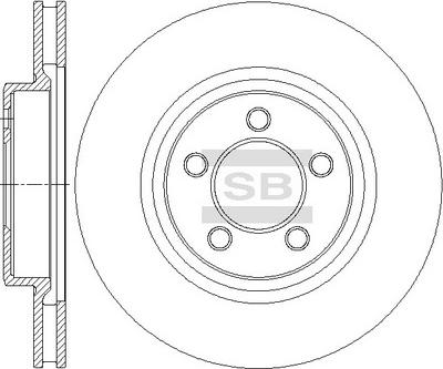 Hi-Q SD5511 - Гальмівний диск avtolavka.club