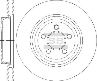Hi-Q SD5518 - Гальмівний диск avtolavka.club