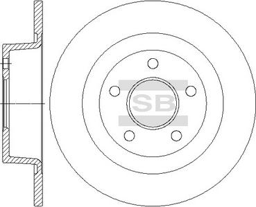 Hi-Q SD5310 - Гальмівний диск avtolavka.club