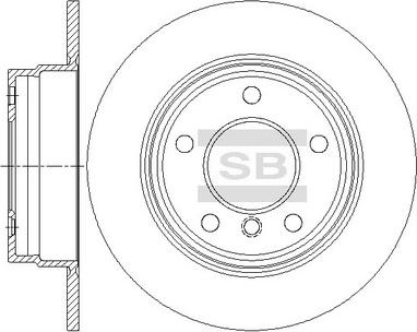 Hi-Q SD5209 - Гальмівний диск avtolavka.club