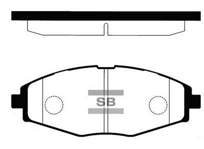 Pemebla NJC-5820 - Гальмівні колодки, дискові гальма avtolavka.club