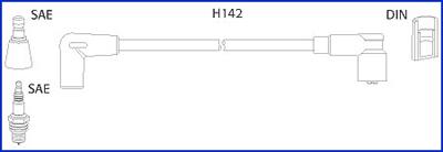 Hitachi 134484 - Комплект проводів запалювання avtolavka.club