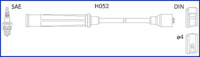 Hitachi 134576 - Комплект проводів запалювання avtolavka.club