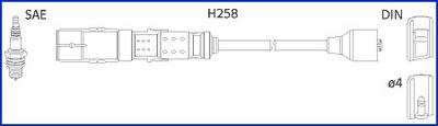 Hitachi 134780 - Комплект проводів запалювання avtolavka.club