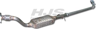 HJS 93 23 2124 - Комплект дооснащення, сажовий / частковий фільтр avtolavka.club